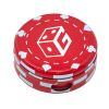 Custom Poker Chip Mint Tin - Red